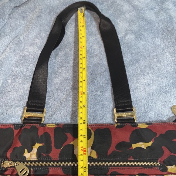 RARE Baggallini Scarlet Cheetah leopard shoulder Bag - Picture 8 of 12